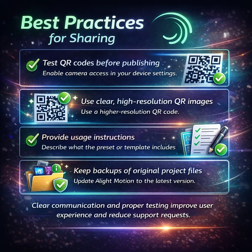 Alight Motion QR Code Scanning