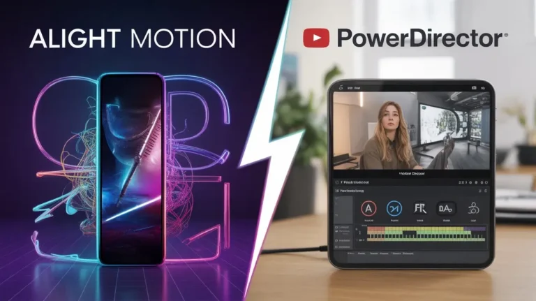 Alight Motion vs PowerDirector – Best Feature Comparison Guide in 2026