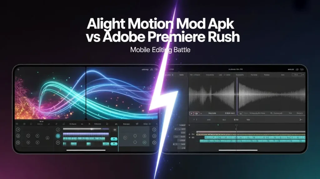 Alight Motion vs Adobe Premiere Rush