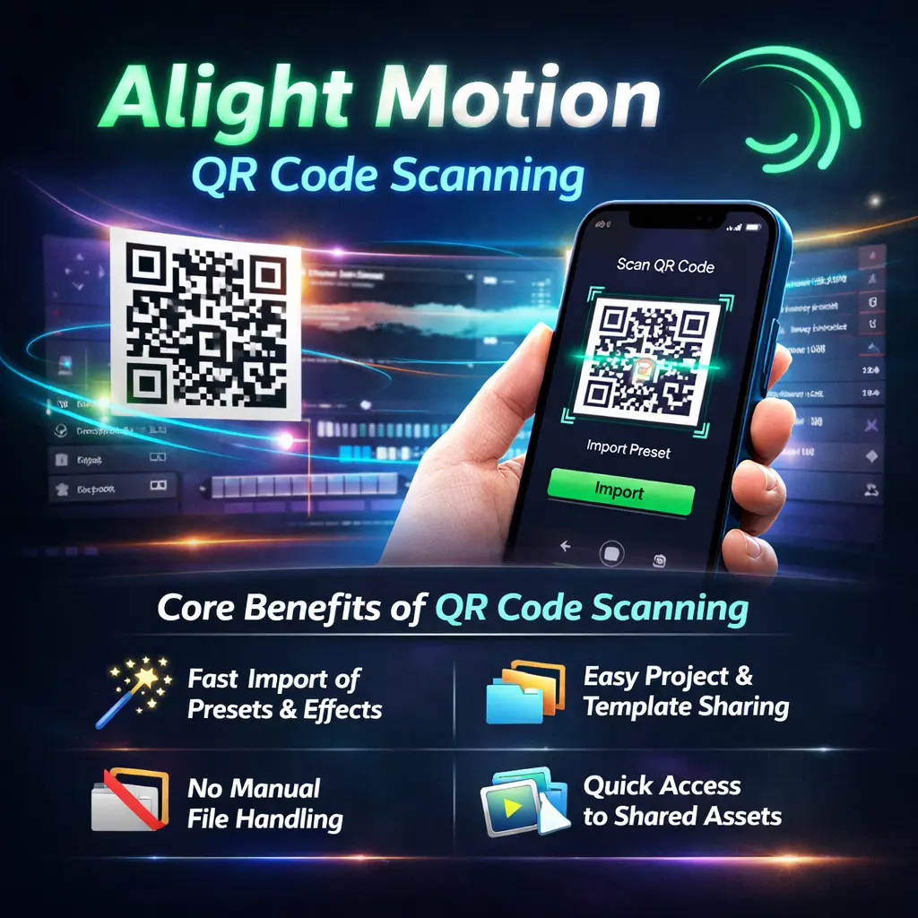 Alight Motion QR Code Scanning