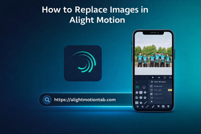 How to Replace Images in Alight Motion (2026 Guide – Step-by-Step for Beginners)