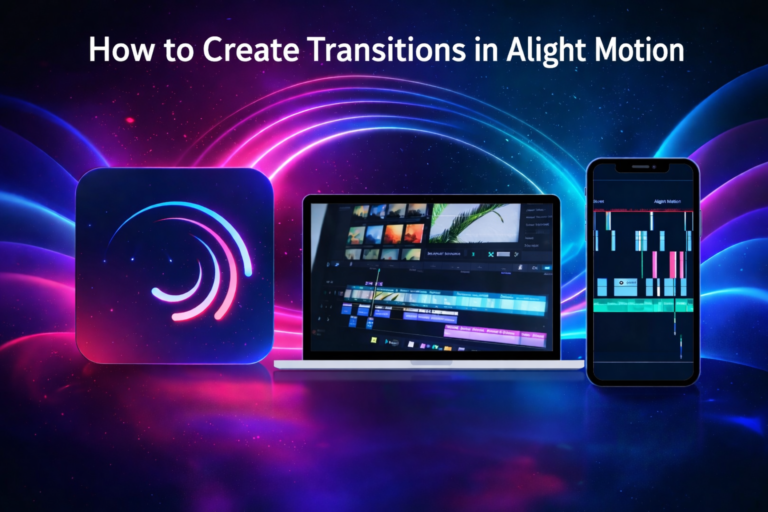 Learn How to Do Transitions in Alight Motion Complete Guide 2026!