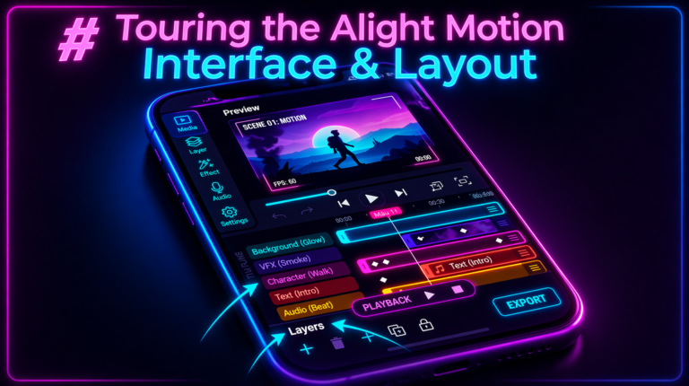 Touring the Alight Motion Interface and Layout: A Complete Guide for 2026.