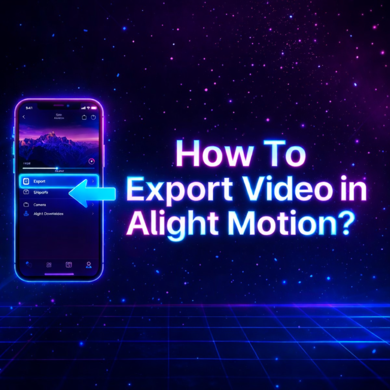 How to Export Video in Alight Motion | Complete Guide 2026
